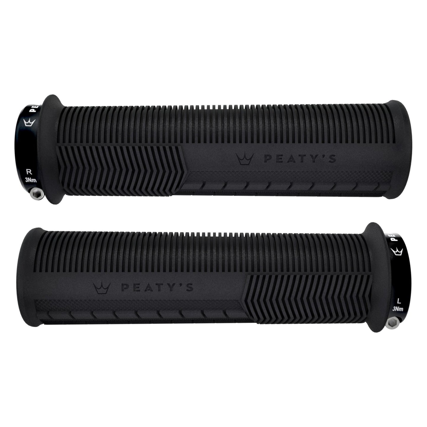 Peaty's Monarch Grip - Mushroom - Thick - Black