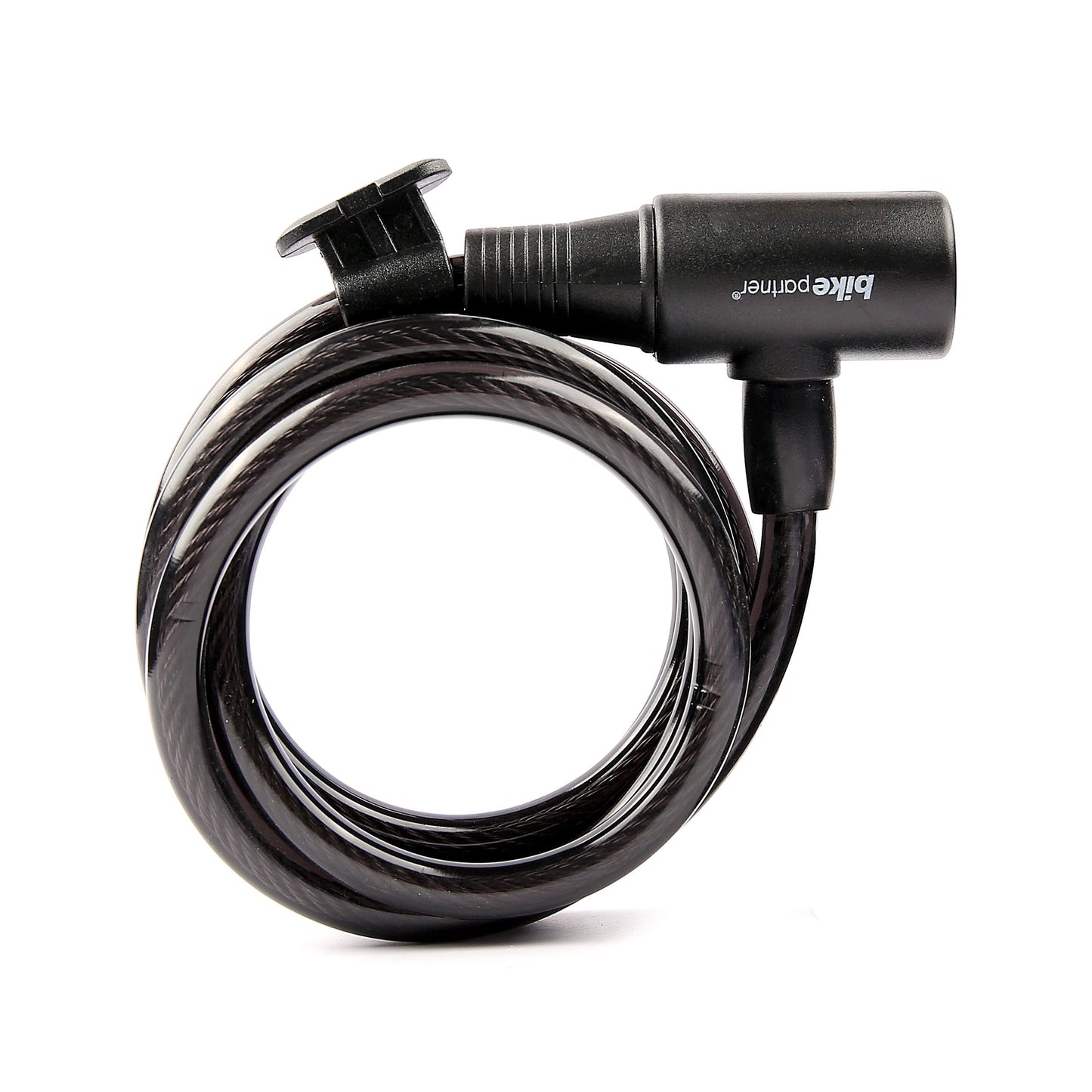 Spirallås BikePartner Large 1800x10mm m.nøgle/holder