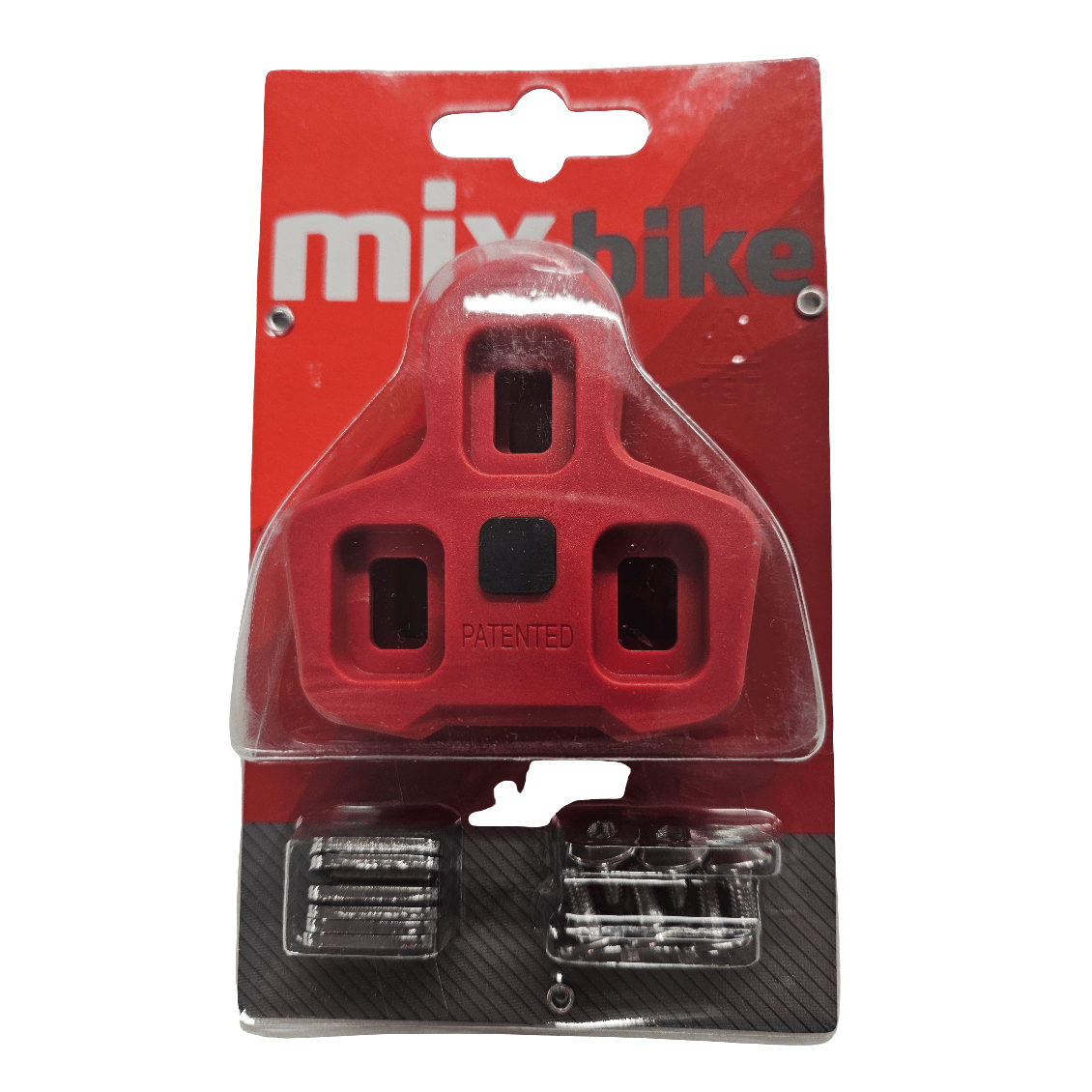 Mixbike Pedalklampe LOOK Keo Rød 9, inkl. skruer