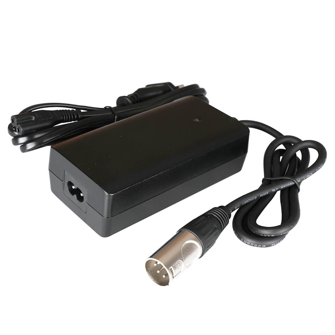 El-cykel Oplader 4 pin 36V 2 Ah.