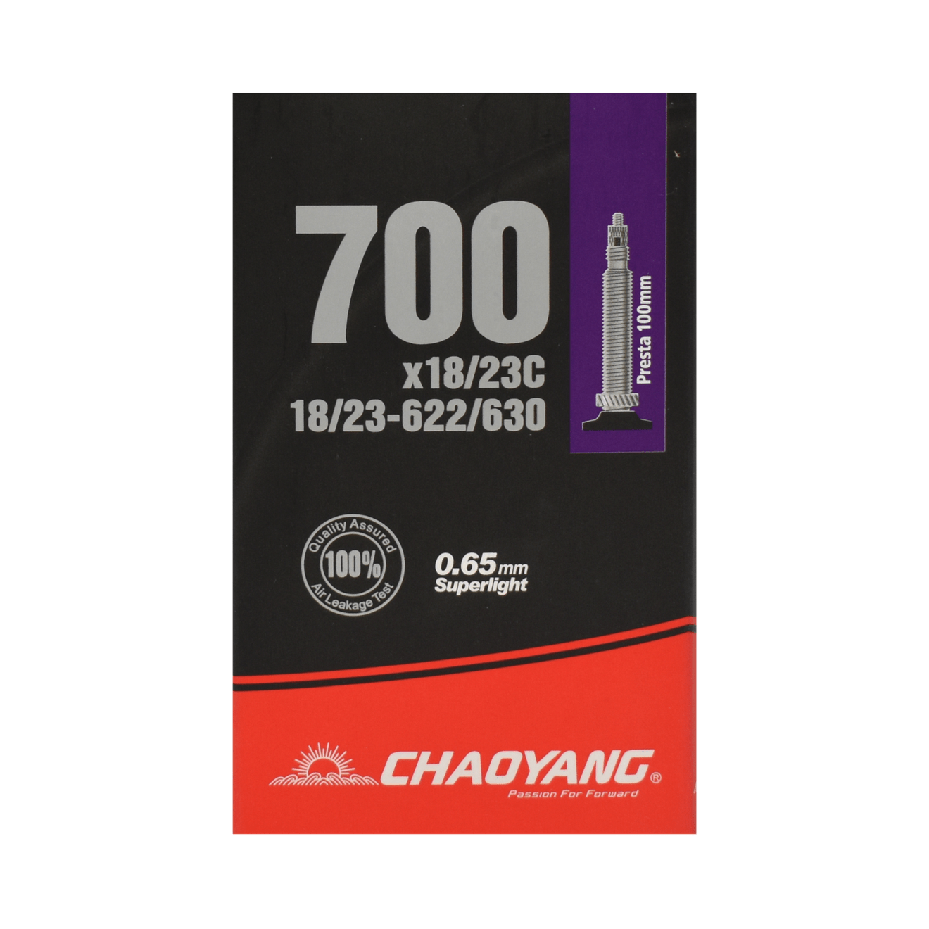 Chaoyang superlight 700x18/23c 100mm