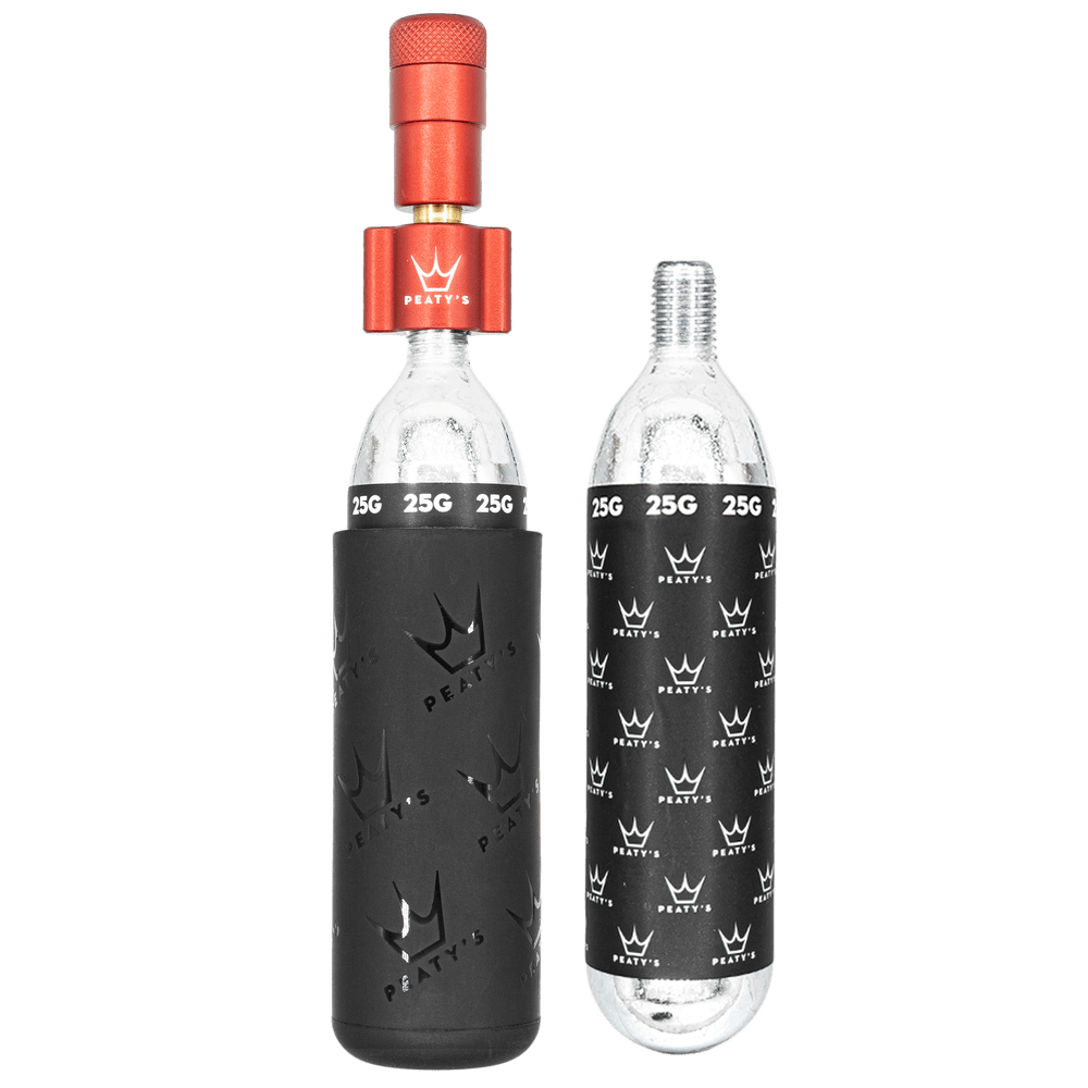 Peaty's Holeshot CO2 Inflator 25g Red