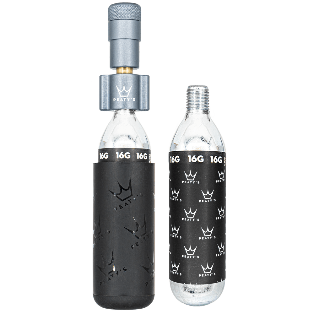 Peaty's Holeshot CO2 Inflator 16g Slate