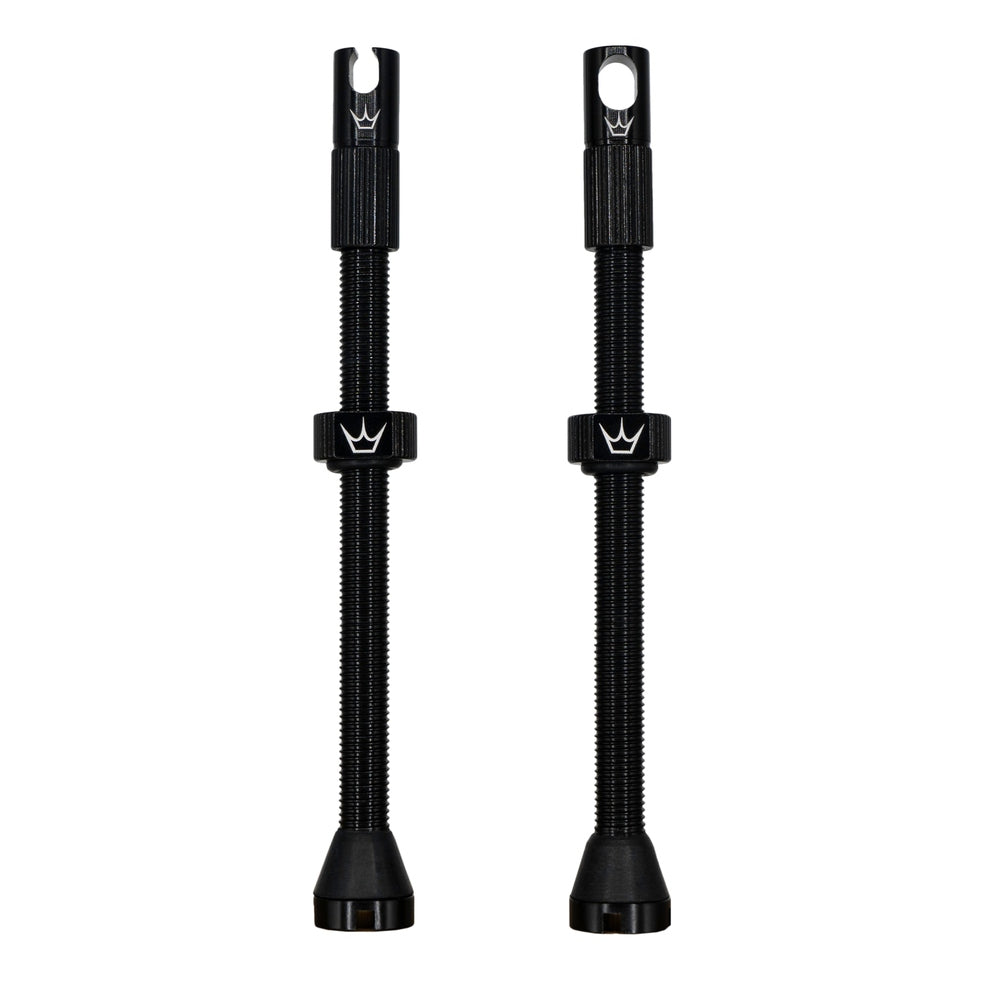 Peaty's x ChrisKing Tubeless Valves 80mm Black