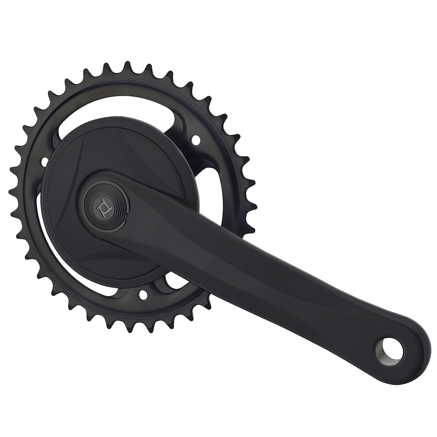 Kranksæt pro alu. 38T Sort