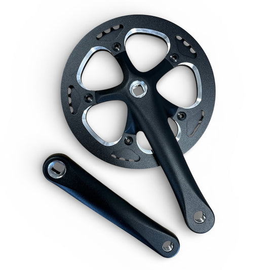 Kranksæt Sort Alu. 42T