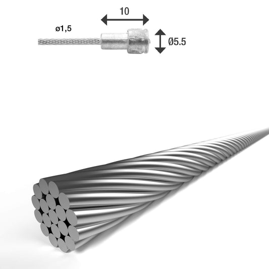 Elvedes Bremsewire Racer 1,5mm 2000mm