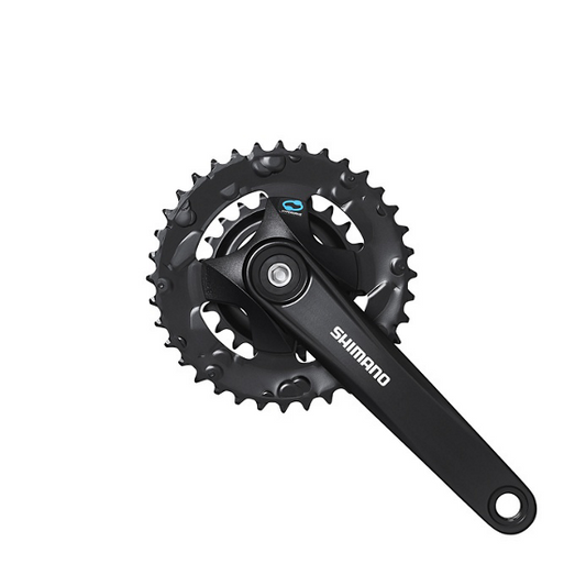 Shimano Kranksæt FC-M315-B2 - 8/7 speed 175 mm 36-22T Sort